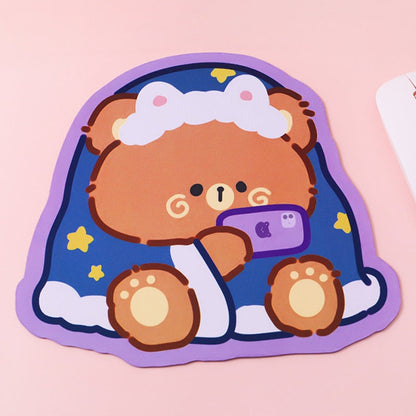 Happy Bear Small Mouse Pads