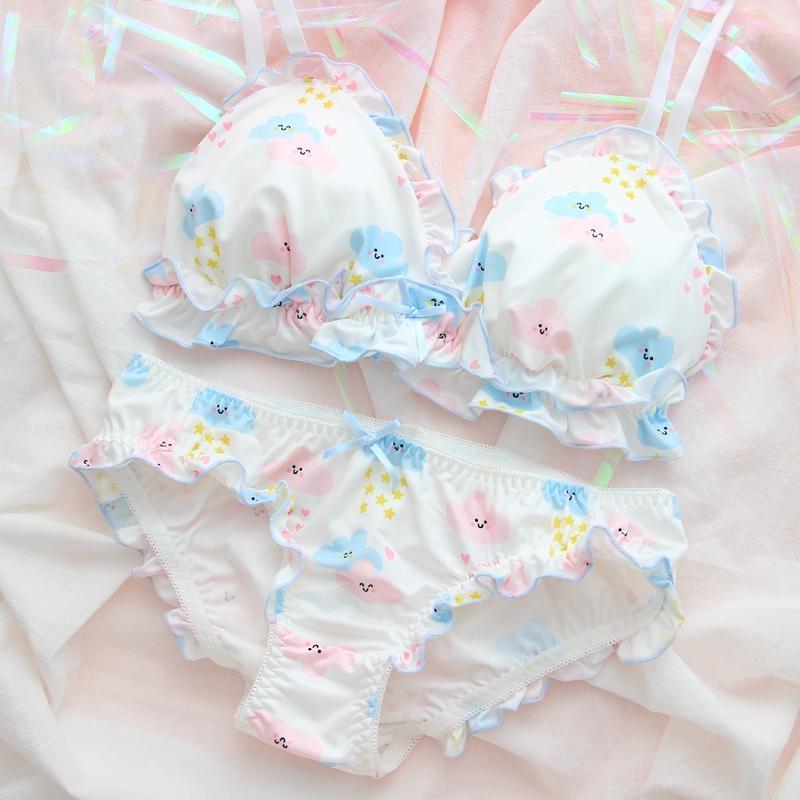 Happy Clouds Lingerie Set