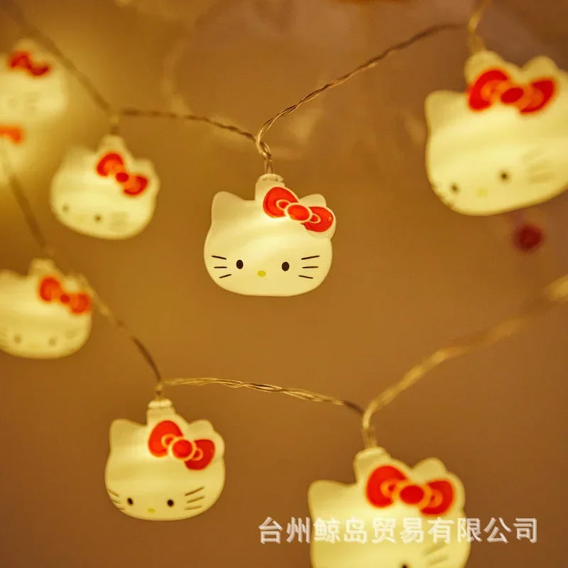 Holiday Kitten String Lights