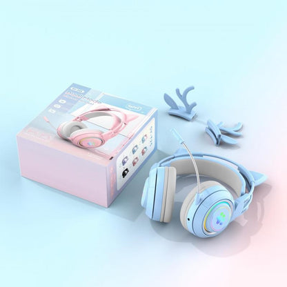 Interchangeable Deer Antler & Neko Headset