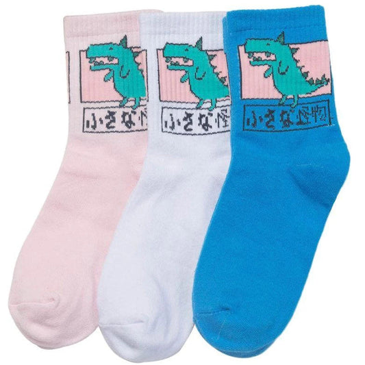 Japanese Dino Socks