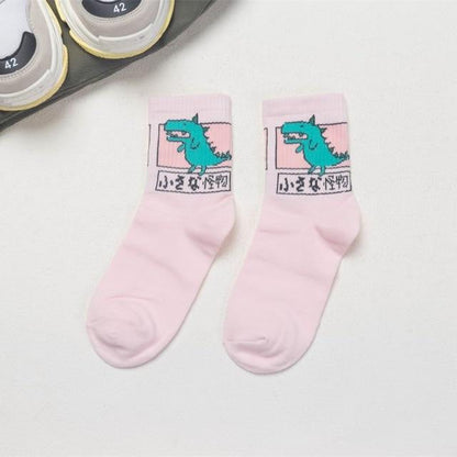 Japanese Dino Socks