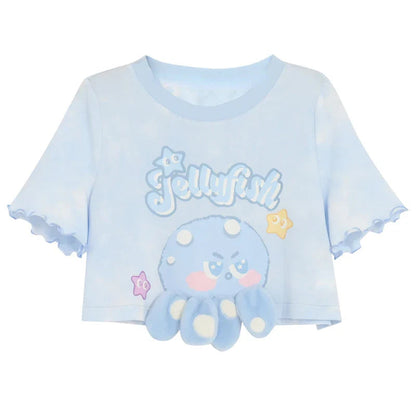 Jellyfish Blue Tee