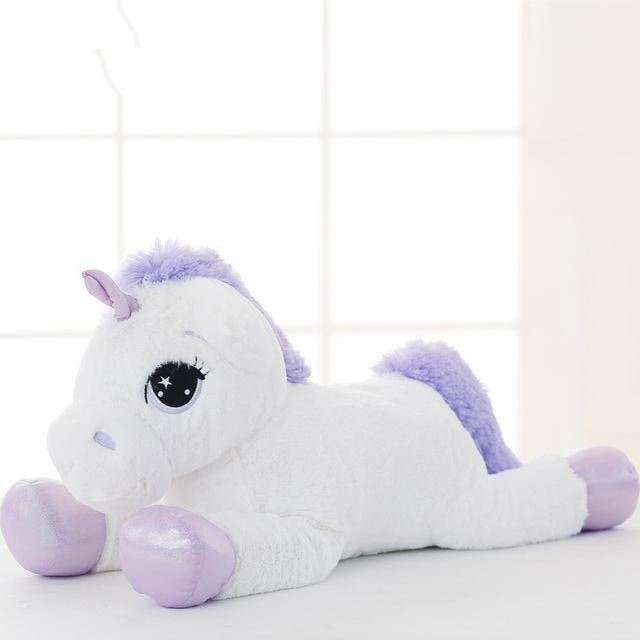 Jumbo Fluffy Unicorn Plush