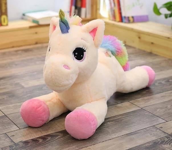 Jumbo Rainbow Unicorn Plush