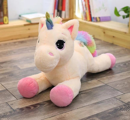 Jumbo Rainbow Unicorn Plush