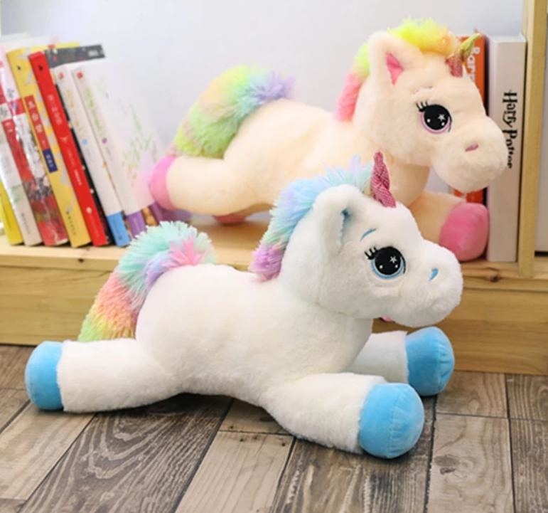 Jumbo Rainbow Unicorn Plush