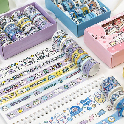 Kawaii Animal Washi Tape Set