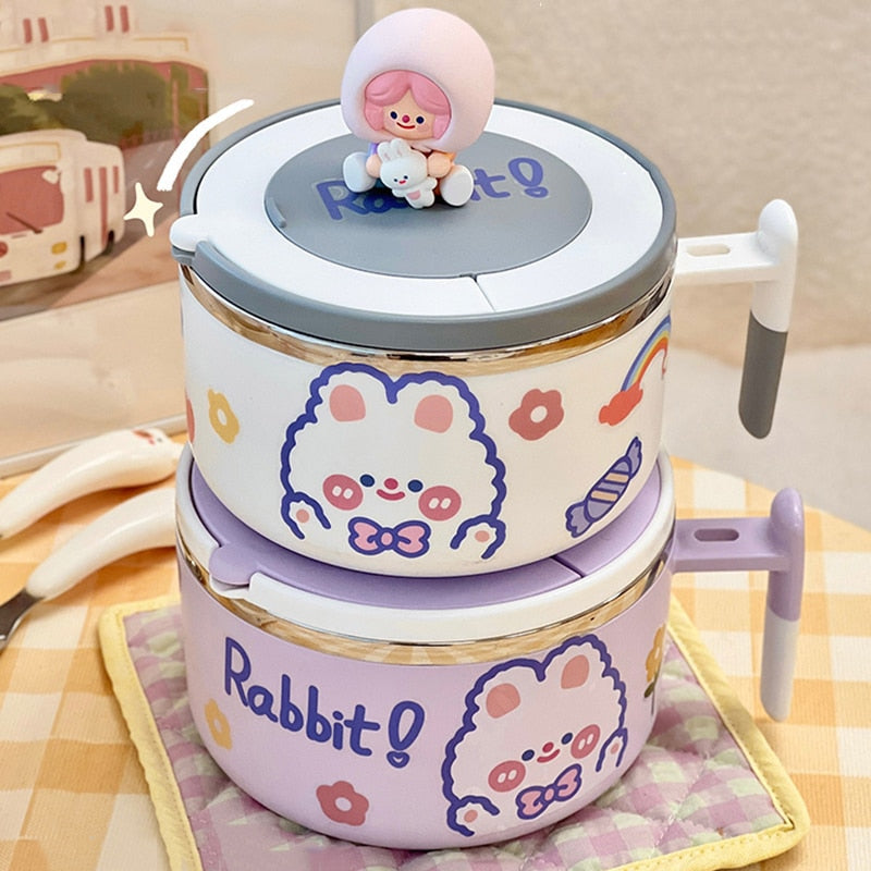 Kawaii Bunny Ramen Bowl