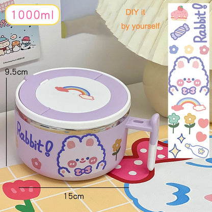 Kawaii Bunny Ramen Bowl