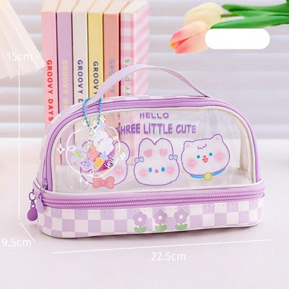 Kawaii Bunny Stationary & Make-up Bag