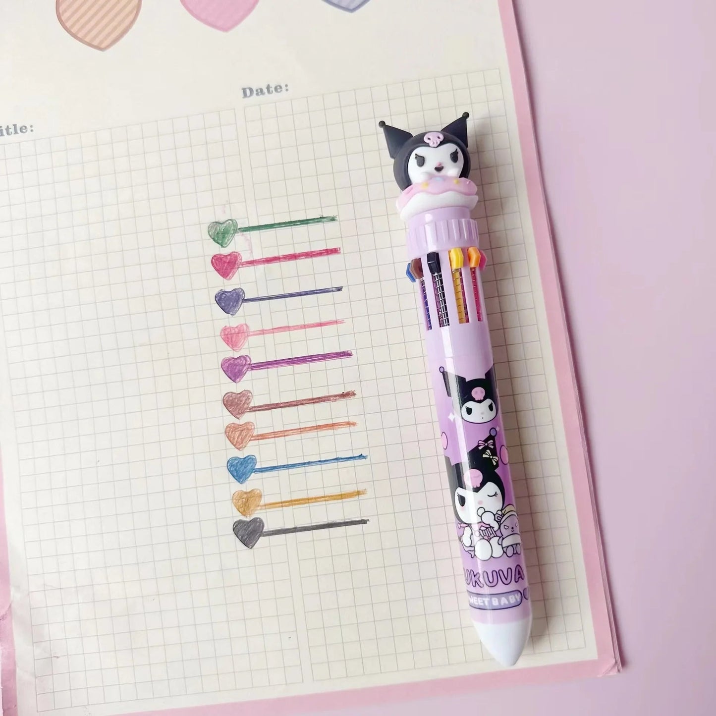 Kawaii Character Pens