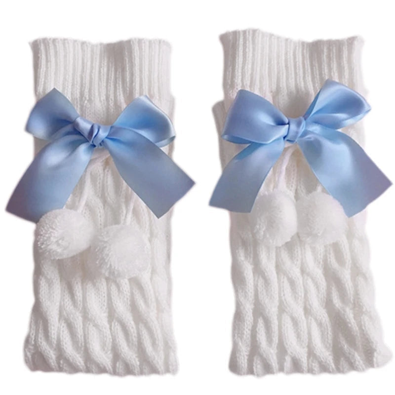 Kawaii Cotton Bow Leg Warmers