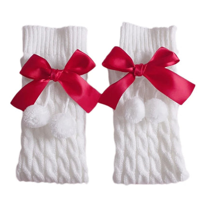 Kawaii Cotton Bow Leg Warmers