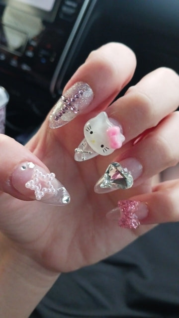 Kawaii Deco Press On Nails