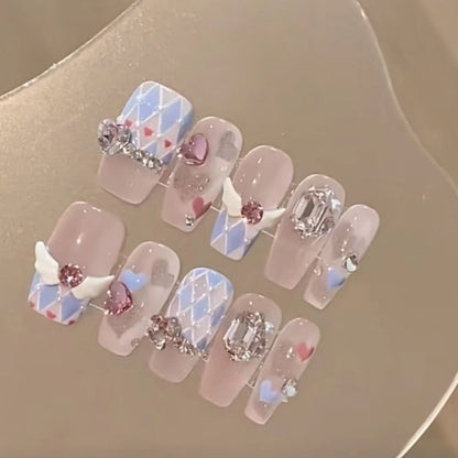 Kawaii Deco Press On Nails