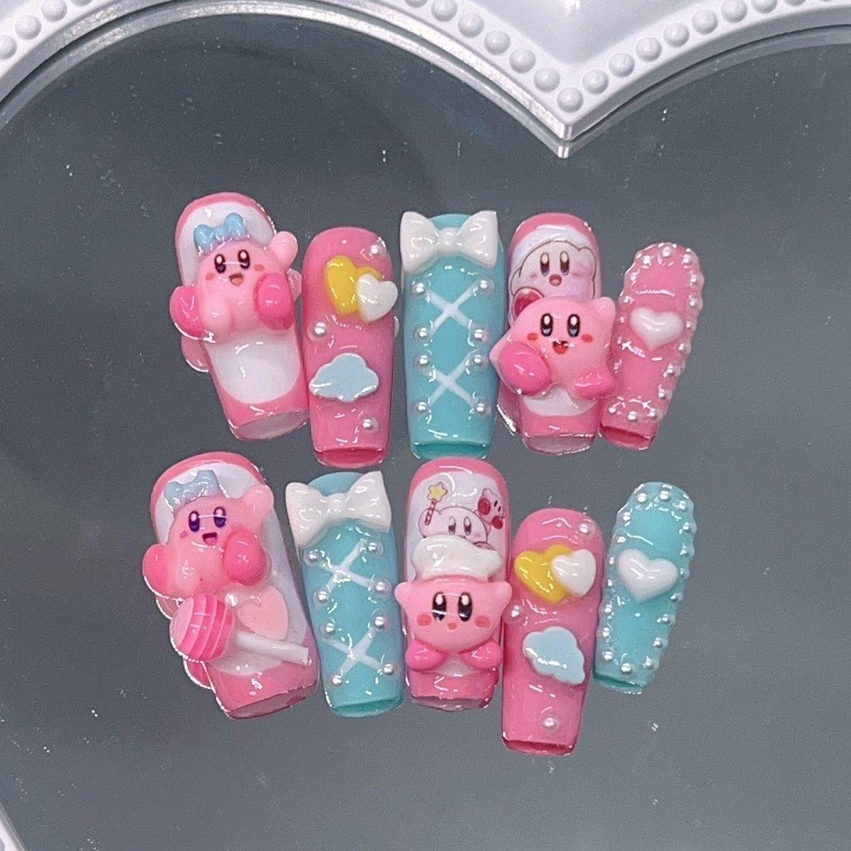 Kawaii Deco Press On Nails