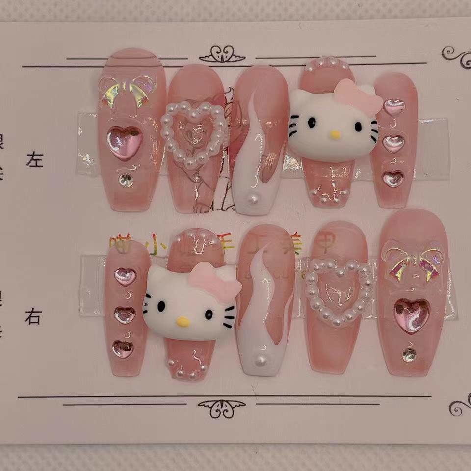 Kawaii Deco Press On Nails