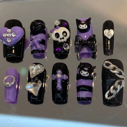 Kawaii Deco Press On Nails