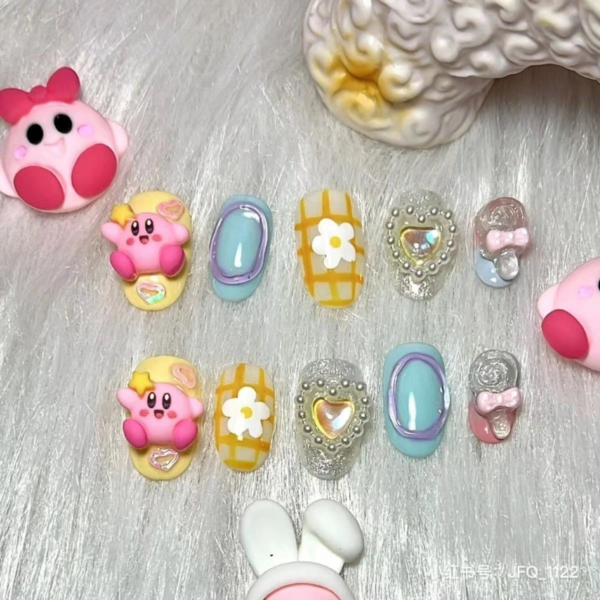 Kawaii Deco Press On Nails