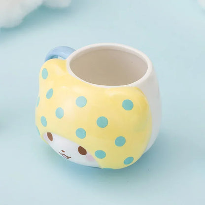 Kawaii Fox & Sheep Ceramic Mug