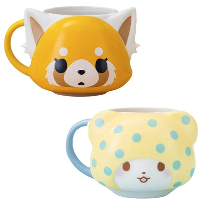 Kawaii Fox & Sheep Ceramic Mug