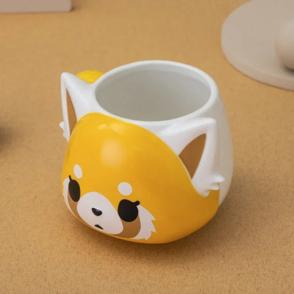 Kawaii Fox & Sheep Ceramic Mug