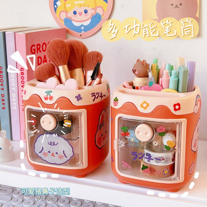 Kawaii Fridge Pen & Desk Organizer