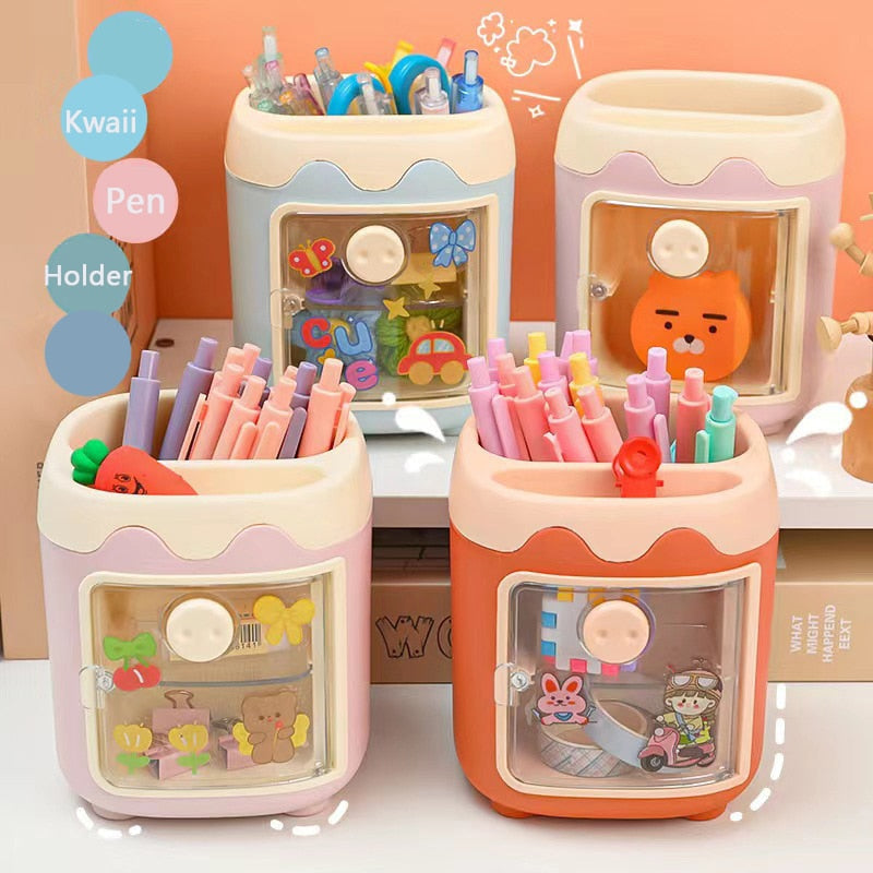 Kawaii Fridge Pen & Desk Organizer