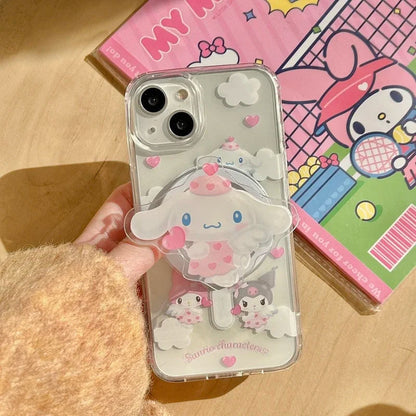 Kawaii Friends Grip iPhone Case