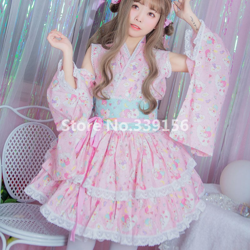 Kawaii Kimono Dress