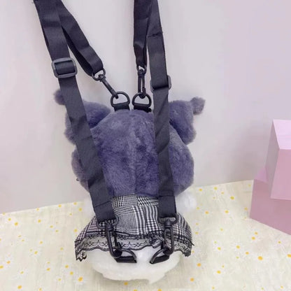 Kawaii Pastel Goth Plush Backpacks