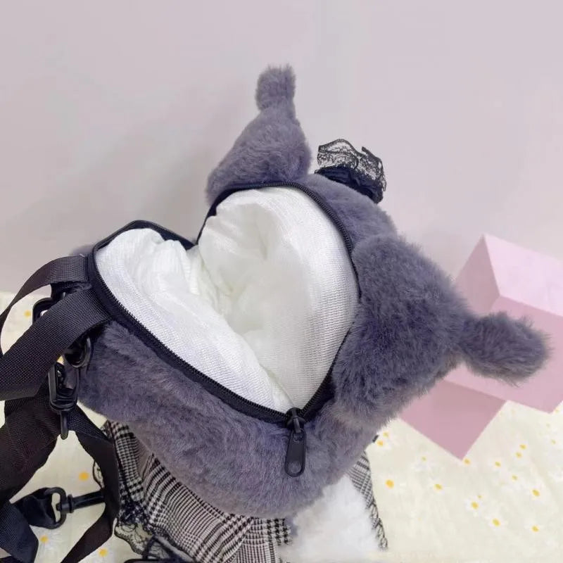 Kawaii Pastel Goth Plush Backpacks