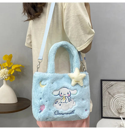 Kawaii Plush Cross Body Character Bags