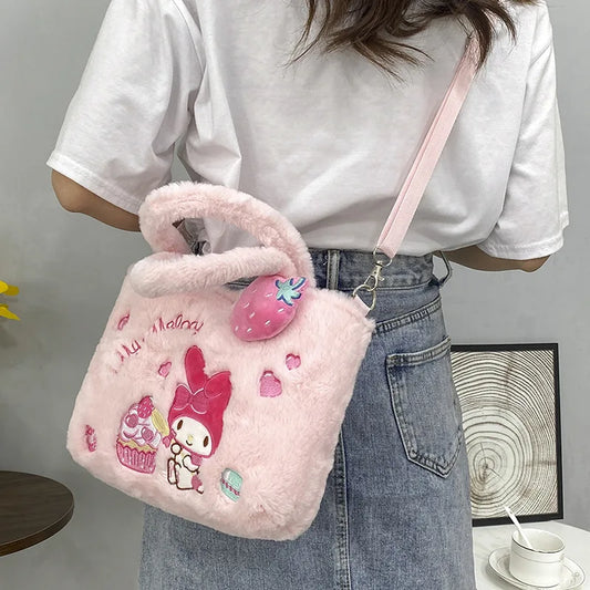 Kawaii Plush Cross Body Character Bags