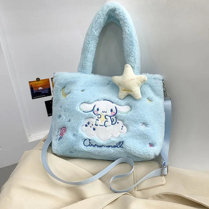 Kawaii Plush Cross Body Character Bags