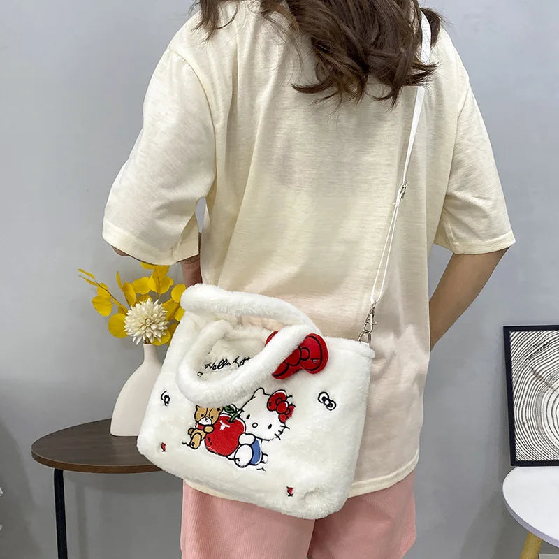 Kawaii Plush Cross Body Character Bags