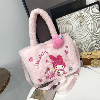 Kawaii Plush Cross Body Character Bags