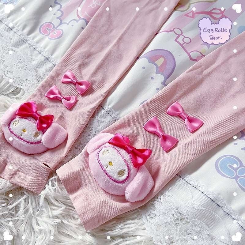 Kawaii Ribbon Arm Sleeves