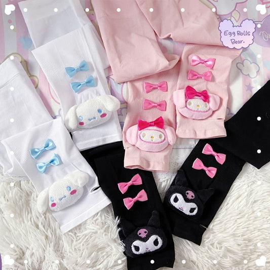 Kawaii Ribbon Arm Sleeves