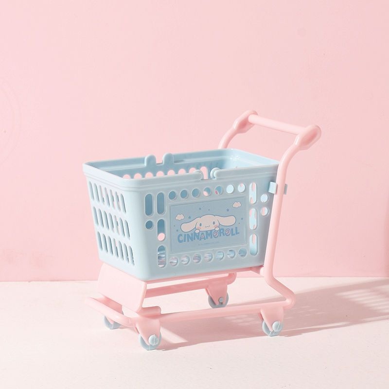 Kawaii Shopping Cart Storage