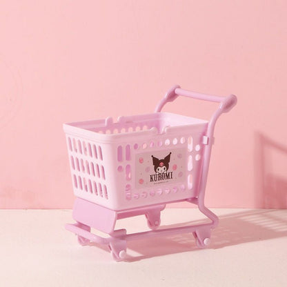 Kawaii Shopping Cart Storage