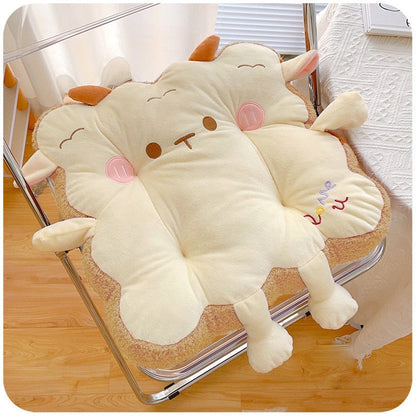 Kawaii Toast Pillow