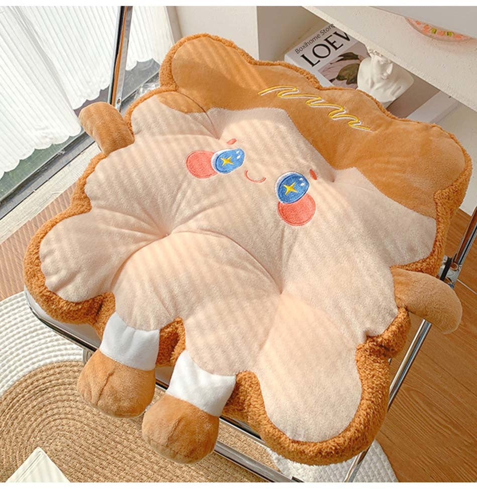 Kawaii Toast Pillow