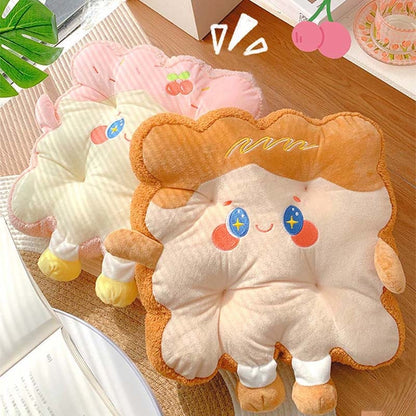 Kawaii Toast Pillow