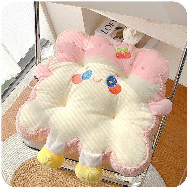 Kawaii Toast Pillow