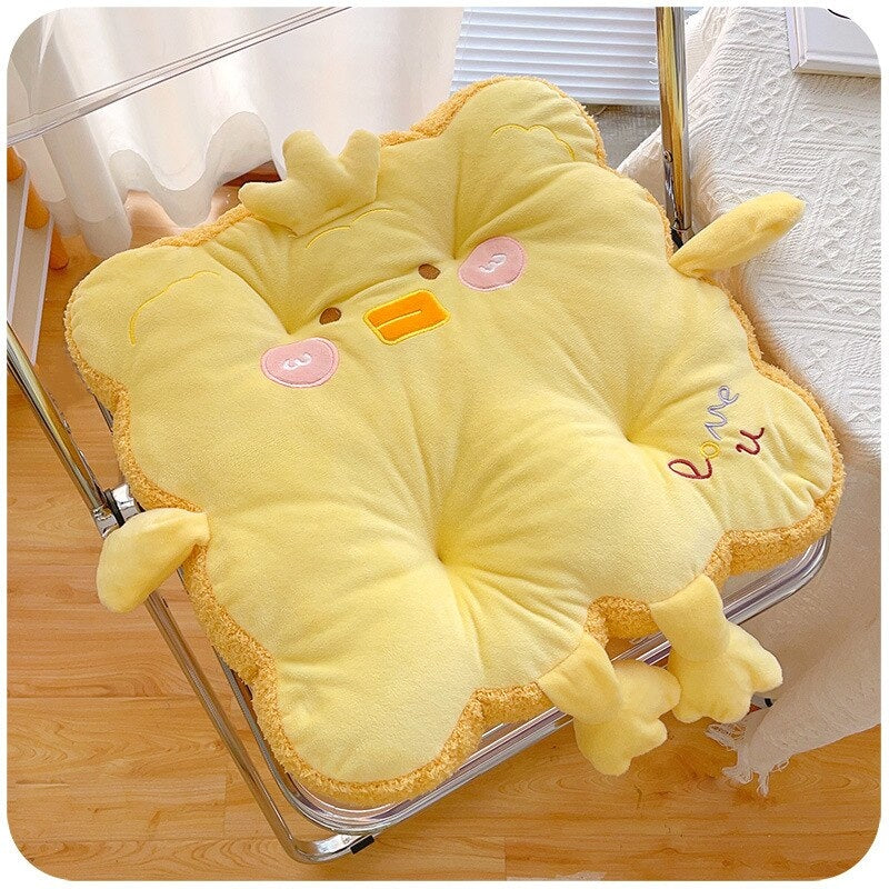 Kawaii Toast Pillow