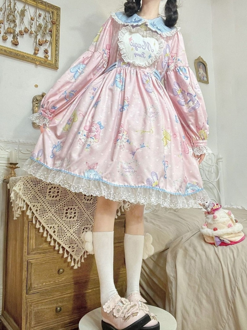 Kitsch Bunny Lolita Dress