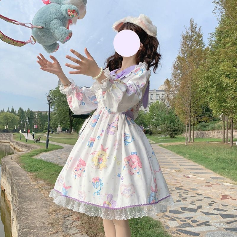 Kitsch Bunny Lolita Dress