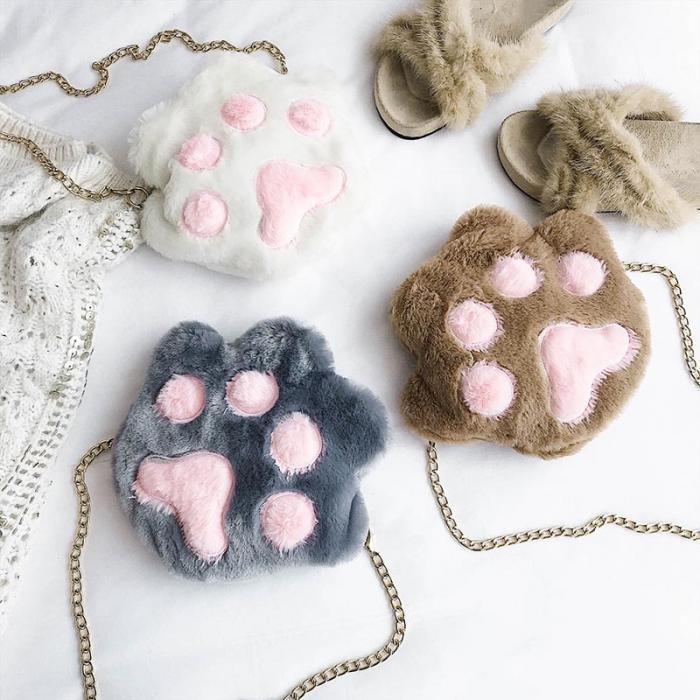 Kitten Paw Purse